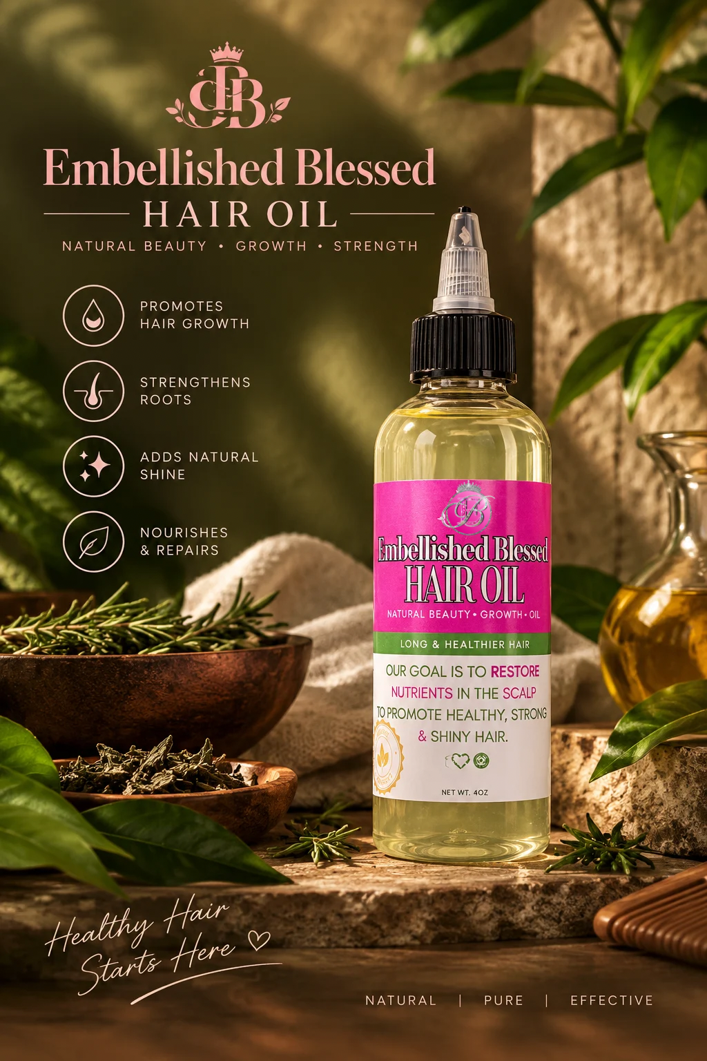 Blessed Hair Oil